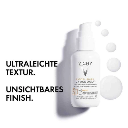 Vichy Capital Soleil UV-Age Daily SPF 50+, 2 x 80 ml vloeibaar