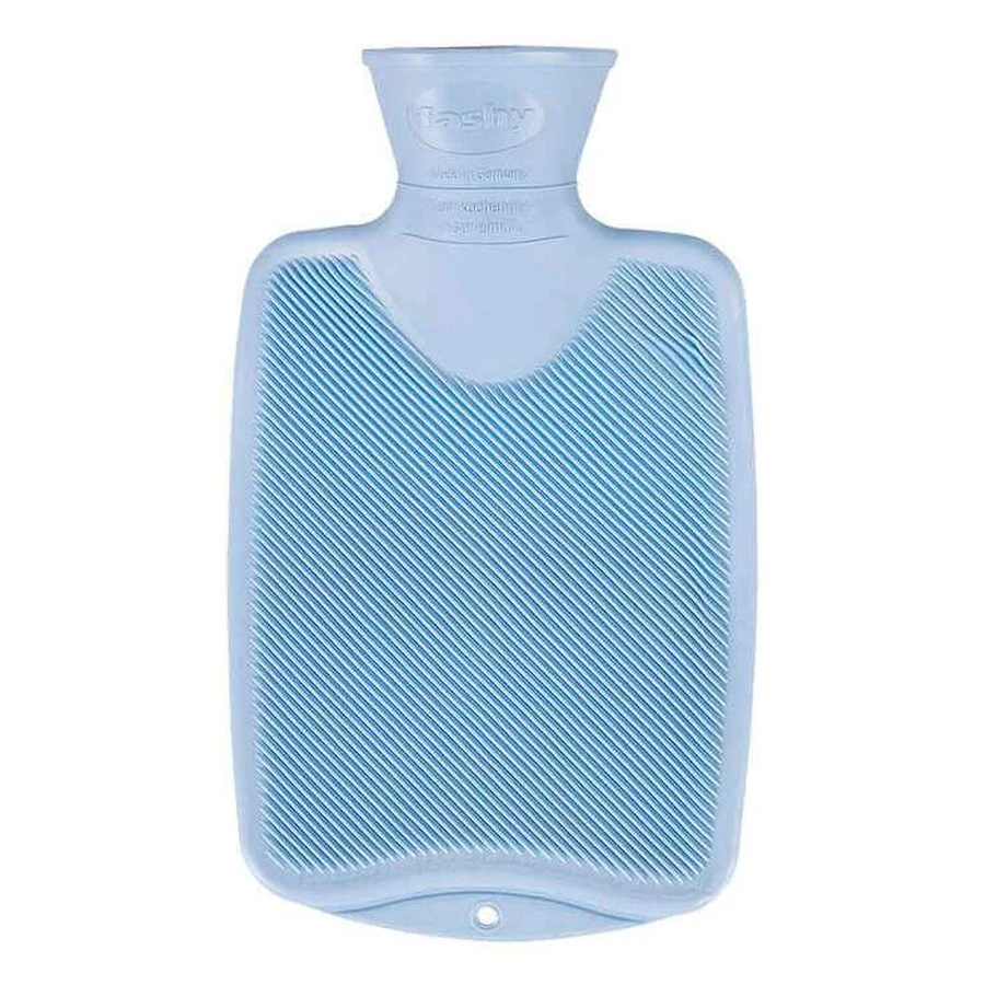 Bolsa de agua caliente para niños Fashy, modelo Half-Lamella, azul claro, 1 unidad, tal y como está