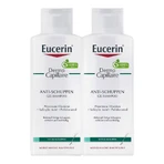 Eucerin Dermocapillaire Anti-Dandruff Gel Shampoo, 2 x 250 ml Shampoo