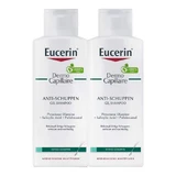 Eucerin Dermocapillaire Anti-Roos Gel-Shampoo, 2 x 250 ml shampoo