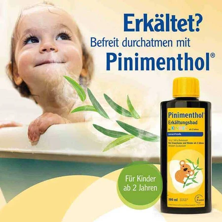 Baño contra el resfriado Pinimenthol® para niños a partir de 2 años, 30 ml