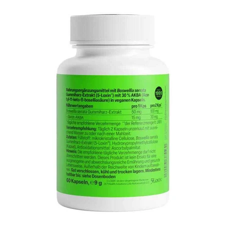 Boswellia 30% Akba Zeinpharma Capsules, 60 capsules