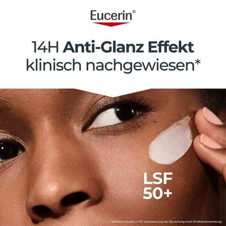 Eucerin Sun Gel-Cream Oil Control SPF 50+, 2x50 ml cream