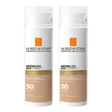 La Roche-Posay Anthelios Age Correct Tinted Cream SPF 50, 2 x 50 ml cream