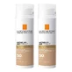 Crema con color La Roche-Posay Anthelios Age Correct SPF 50, 2 x 50 ml de crema