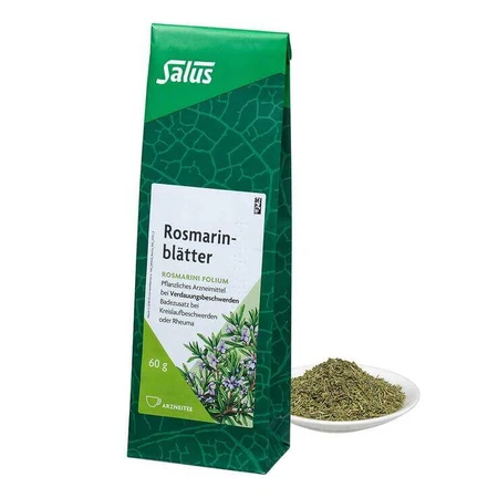 Té medicinal de hojas de romero (Rosmarini folium Salus), 60 g de té