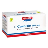 Megamax L-carnitine 500 mg à croquer, 60 gélules