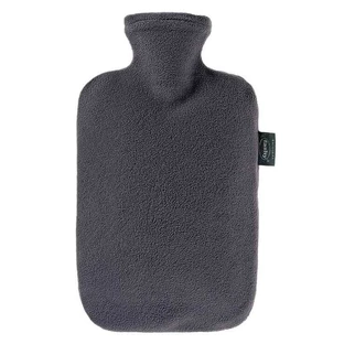 Fashy warmwaterkruikhoes, effen kleur, antraciet, 1 stuk (afhankelijk van beschikbaarheid)