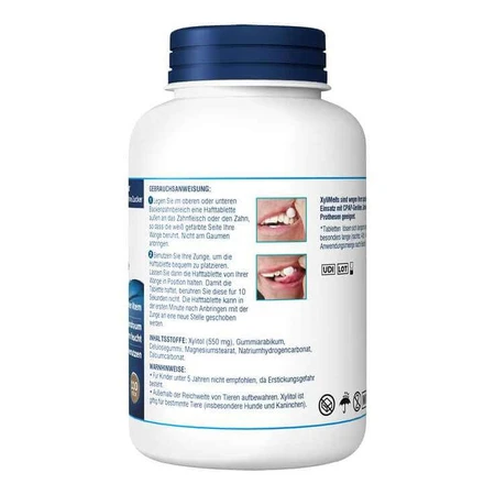 Xylimelts-kleeftabletten (zonder munt) Oracoat, 110 tabletten