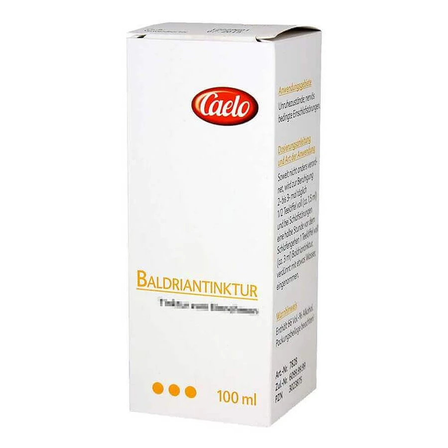Caelo Valerian Tincture, 100 ml tincture