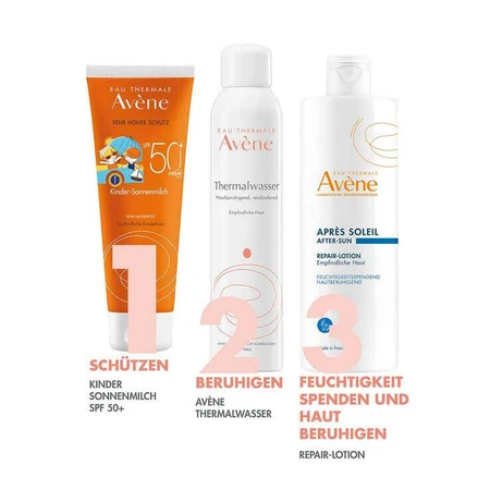 Avene Children's Sunscreen SPF 50+, 2 x 250 ml bottles