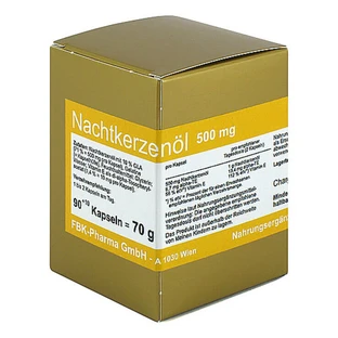 FBK Ulei de primula de seară, capsule de 500 mg, 90 de capsule
