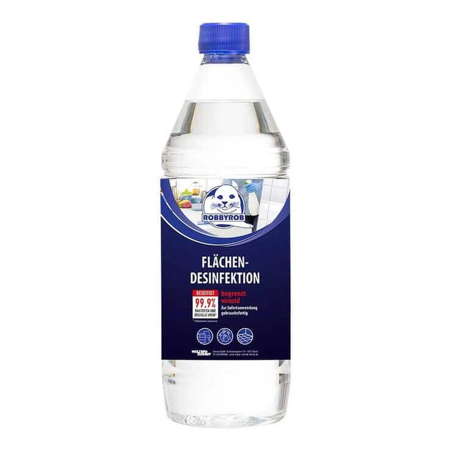 Botella de desinfectante para superficies, botellas de 1 litro