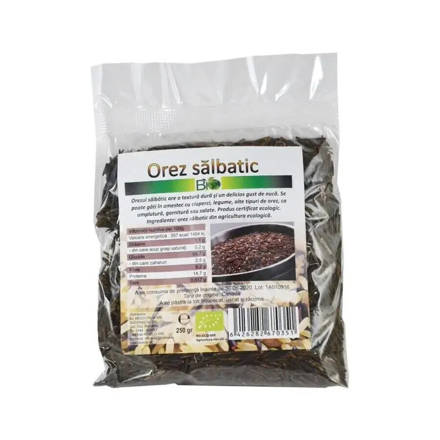 Boutique Riz sauvage, 250g, Managis Riz sauvage, 250g, Managis