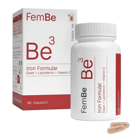 Fembe Be3 Iron Formular Kapseln, 60 St Kapseln