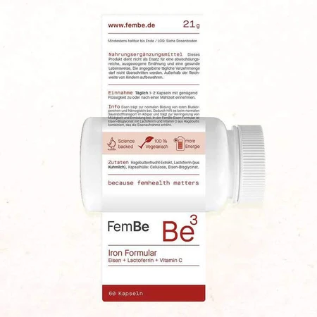 Fembe Be3 Iron Formular Kapseln, 60 St Kapseln