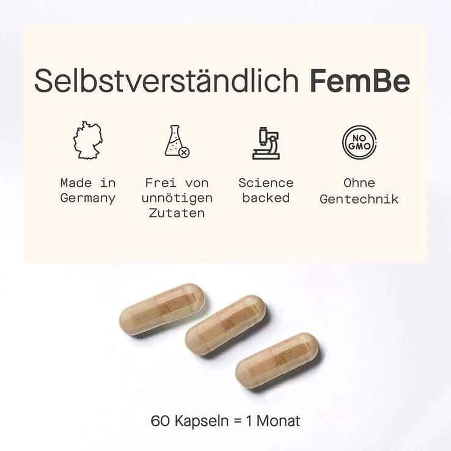 Fembe Be3 Iron Formular Kapseln, 60 St Kapseln