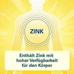 Cetebe Immune Support Plus : gélules à la vitamine C, à la vitamine D3 et au zinc, 2 boîtes de 120 gélules