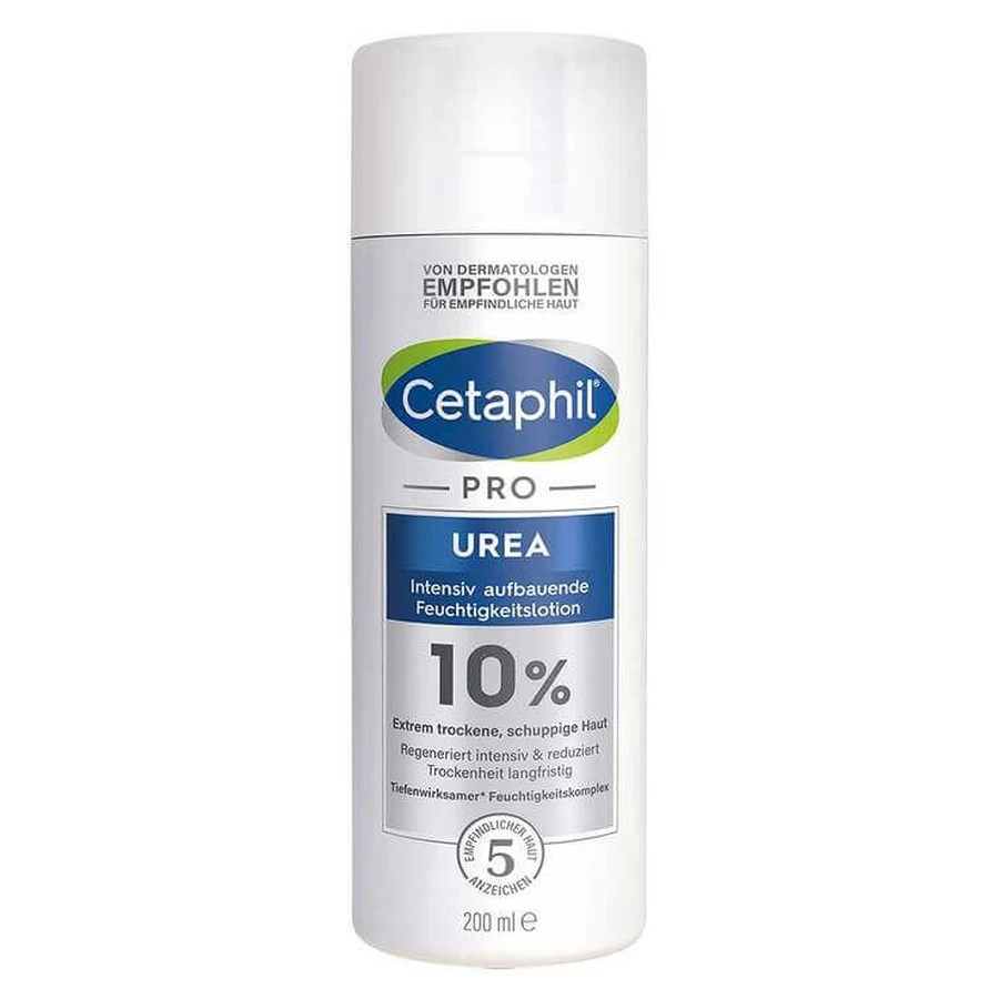 Cetaphil Pro Urea 10% intensief herstellende vochtinbrengende lotion, 2 flessen van 500 ml
