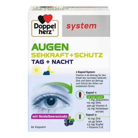 Doppelherz Eye Health + Protection Capsules, 3 x 120 capsules