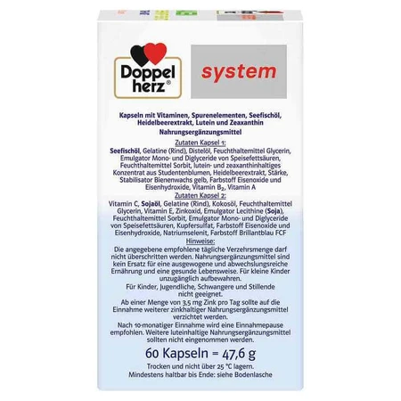Doppelherz Eye Health + Protection Capsules, 3 x 120 capsules