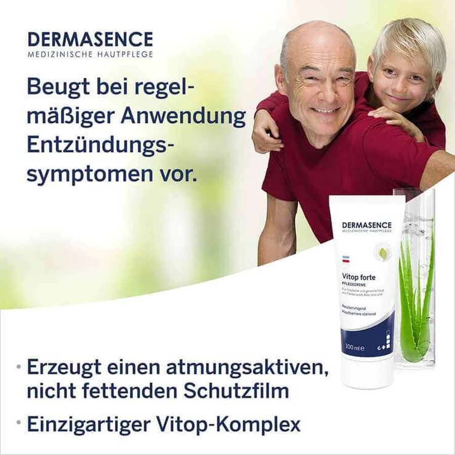 Crème Dermasence Vitop forte, 2 x 200 ml
