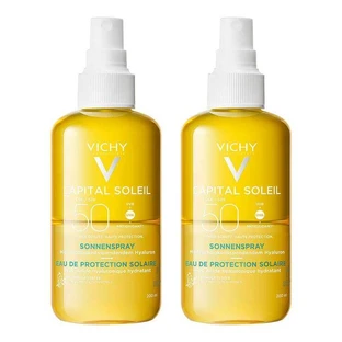 Vichy Capital Soleil Sun Spray + Hyaluronic Acid SPF 50, 2x200 ml Spray