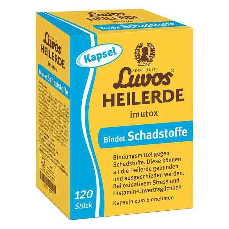 Luvos® Healing Clay imutox Capsules, 120 capsules