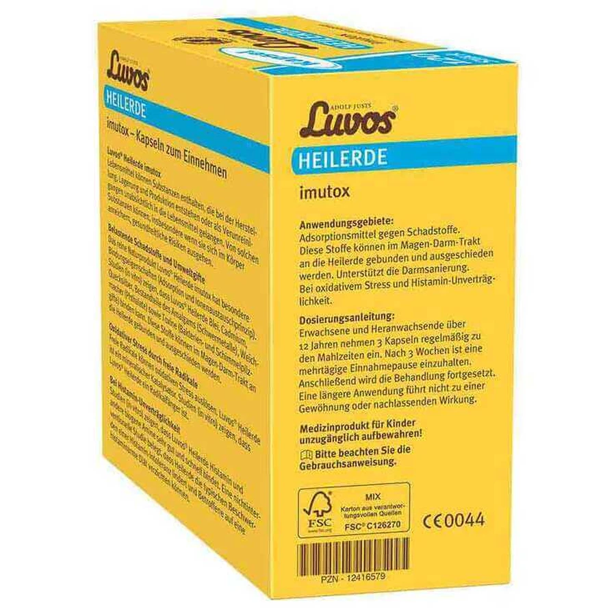 Luvos® Healing Clay imutox Capsules, 120 capsules