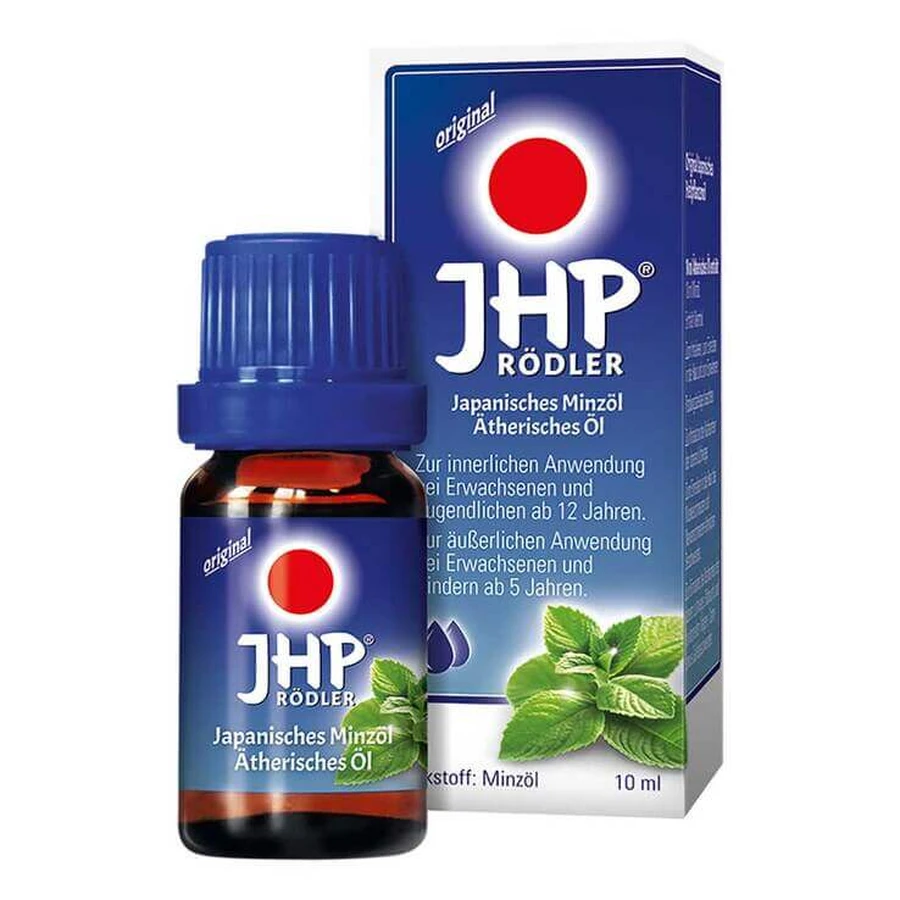 JHP® Rödler Ulei de mentă japoneză, ulei esențial, 10 ml ulei esențial