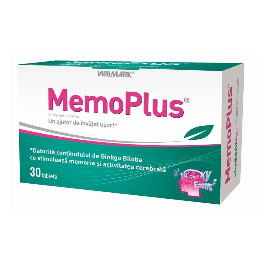 Memo Plus pack, 60 capsules + 30 capsules, Walmark