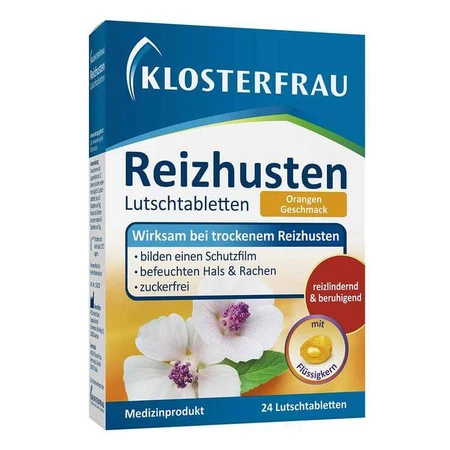 Pastillas para la tos Klosterfrau, 24 pastillas