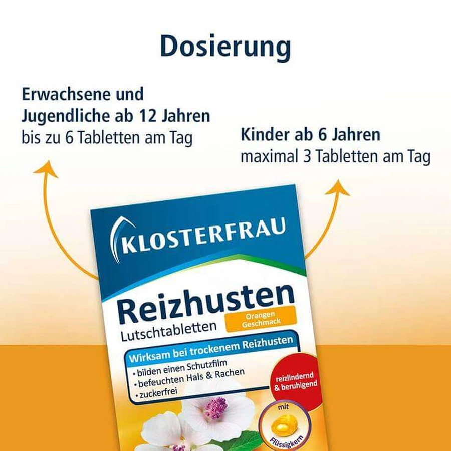 Pastillas para la tos Klosterfrau, 24 pastillas