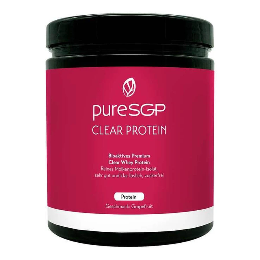 Puresgp Clear-eiwitpoeder, grapefruit, 500 g poeder