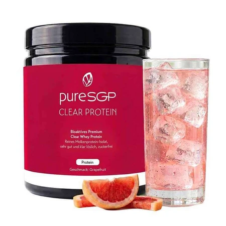 Puresgp Clear-eiwitpoeder, grapefruit, 500 g poeder