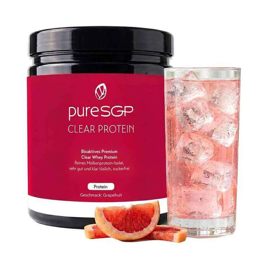 Puresgp Clear-eiwitpoeder, grapefruit, 500 g poeder