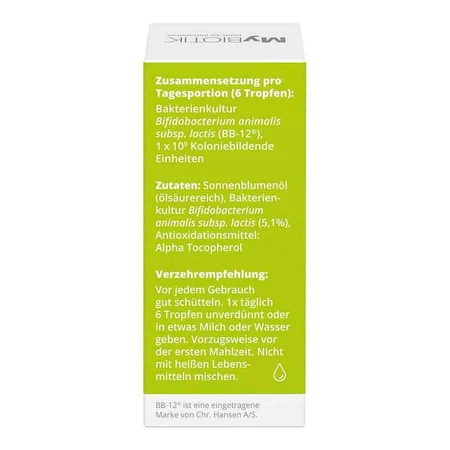 Mybiotik Baby Flüssigkeit zum Einnehmen, 8 ml Flüssigkeit zum Einnehmen
