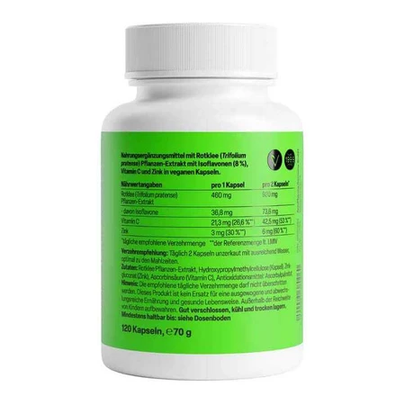 Menovital Plus Red Clover Extra, 120 capsules