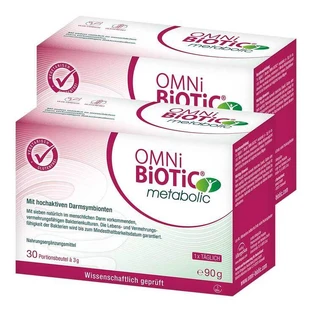 Sachet Omni Biotic Metabolic, 2 x 90 g de poudre