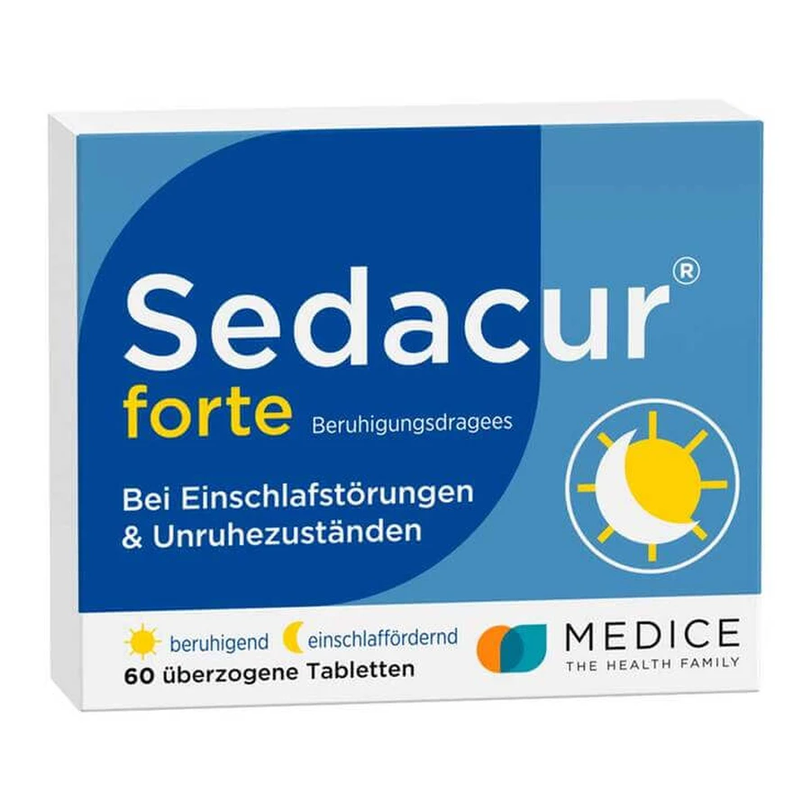 Sedacur® forte, comprimés enrobés apaisants, 100 comprimés