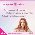 Lactofem melkzuur vaginale zetpillen, 14 zetpillen