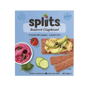 Pain à la betterave séchée Spliits, 130 g, Orgran