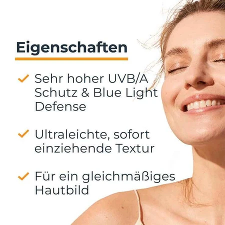 Eucerin Sun Fluid Hydro Protect Face hell LSF 50 +, 2x50 ml Creme