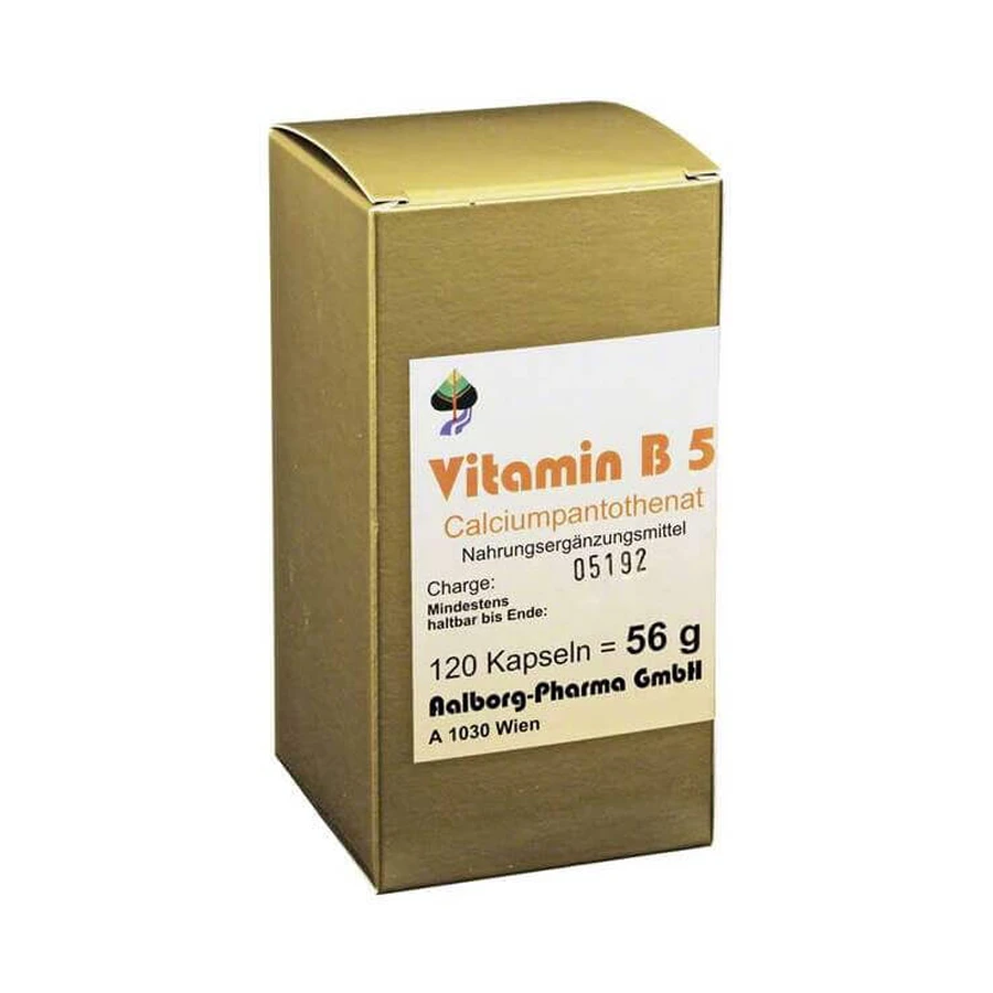 Cápsulas de vitamina B5, 60 cápsulas