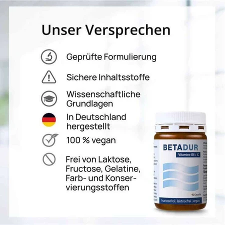 Betadur Capsules, 90 capsules
