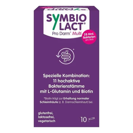 Symbiolact Pro Gut Multi-poedersticks, 10 x 6 g poeder