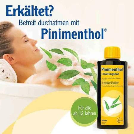 Pinimenthol® Cold Bath for Ages 12 and Up, 190 ml Bath