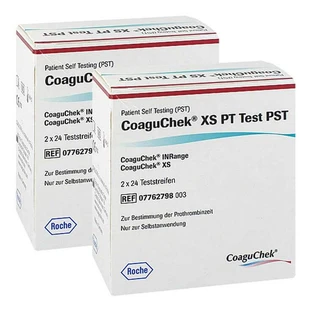 Coaguchek XS PT Test Pst, 2x48 test strips