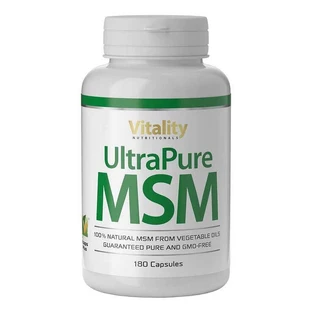 Ultrapure MSM 2000 mg veganistische capsules, 180 capsules