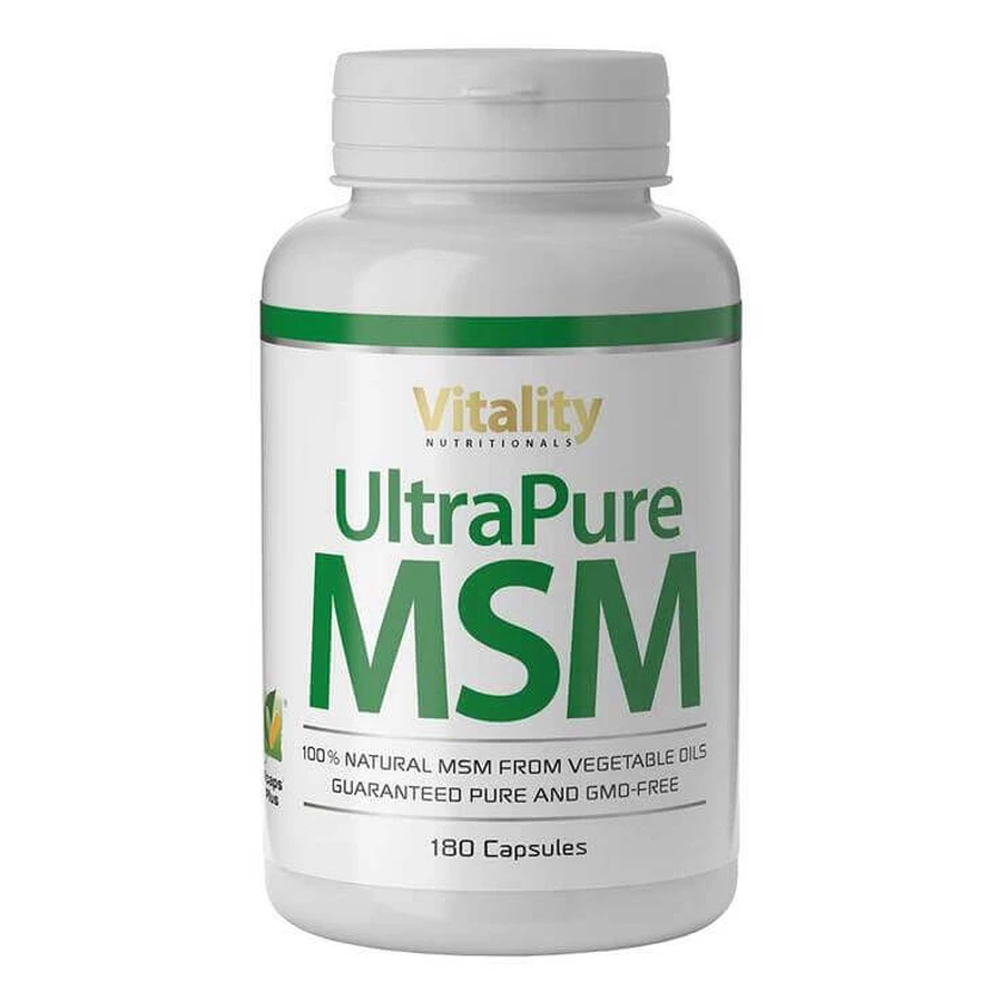 Ultrapure MSM 2000 mg veganistische capsules, 180 capsules